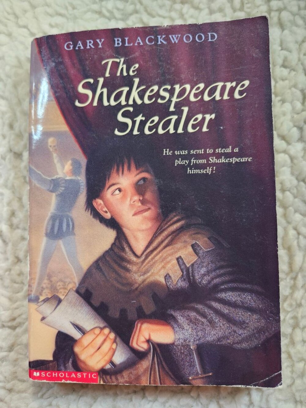 Gary Blackwood The Shakespeare Stealer Paperback 1999 Scholastic School Edition